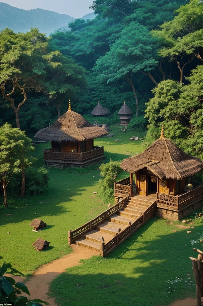 , there was a mysterious village named Sonanchal. It was said that near this village was a magical forest hiding limitless treasures of gold. However, no one dared to enter the forest because it was home to many dangerous animals and magical creatures.