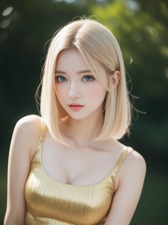 Beautiful woman in fantasy space, Bodycon Dress White and Gold, 98k, {{masterpiece}}, best quality, high quality:1.4), {{[[front Photo}}, Eye_touch, Various postures)]], Very beautiful face, and very pretty Eyes, Lovely图片, charming images, {{whole whole body}}, {{{{{{{{Long legs}}}}}}}}, {{{{Slim and sexy figure}}}}, {{{{{{Tall woman}}}}}}, {{177 cm tall}}, Solitary, beautiful, charming, Lovely, Pale skin, {{18to 22 years old German girl}}, look beautiful German girl and blue Eyes or green Eyes with platinum blonde hair color), Nordic German young girl, {{{{{{{{{{whole body}}}}}}}}}}, {{{{{{{{{{High target_High heel}}}}}}}}}},