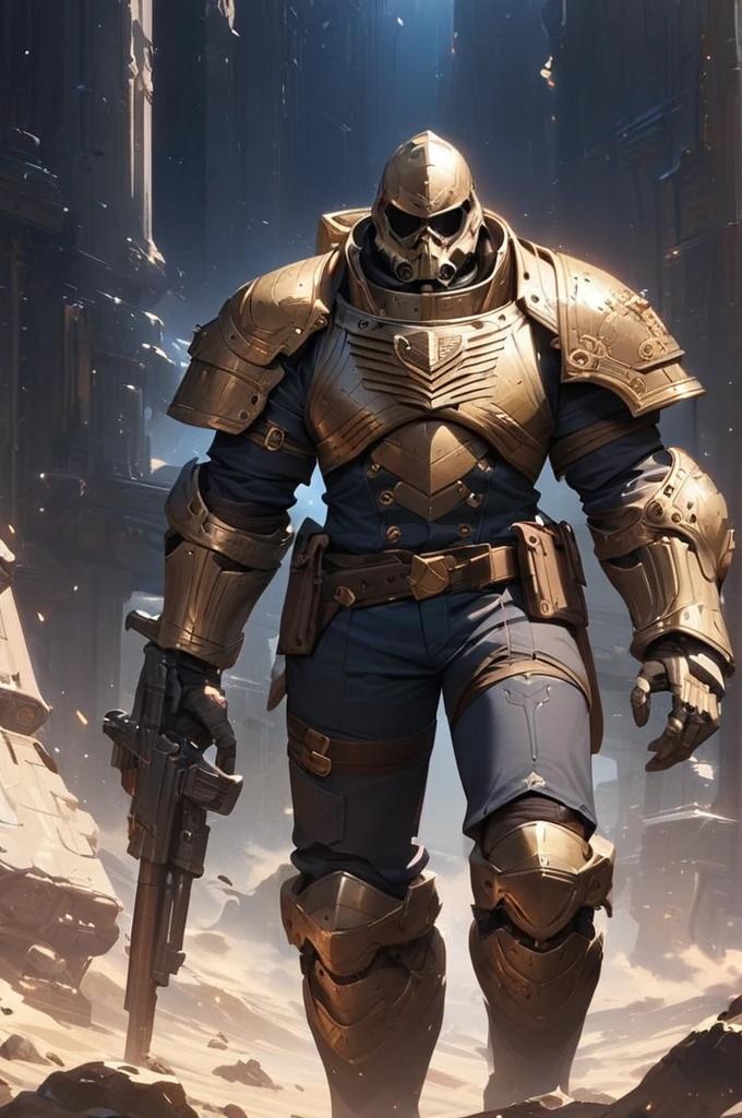 ((Best quality)), ((masterpiece)), (detailed), The Space Marine