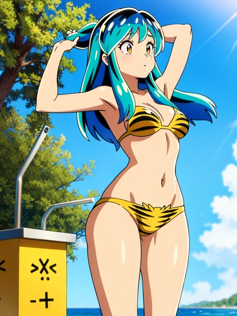lum,bikini,pissing
