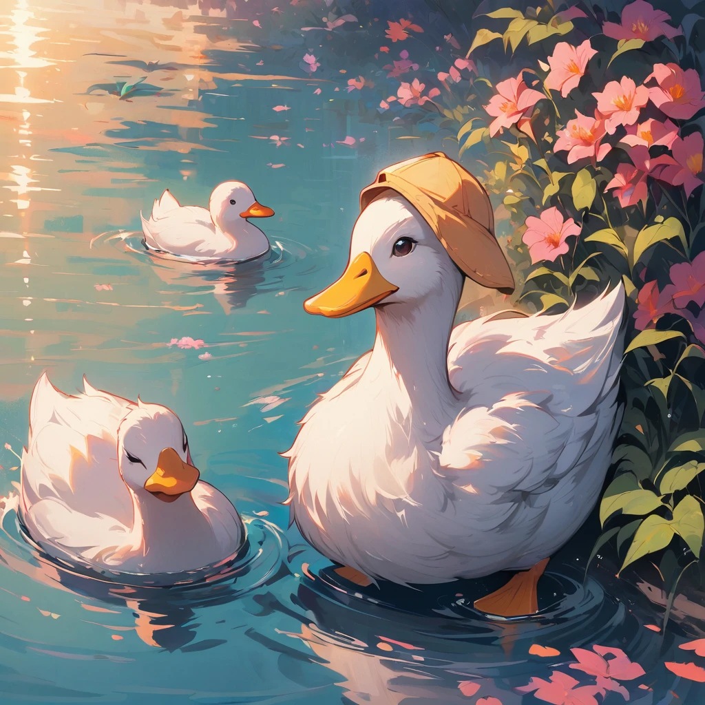 a duck