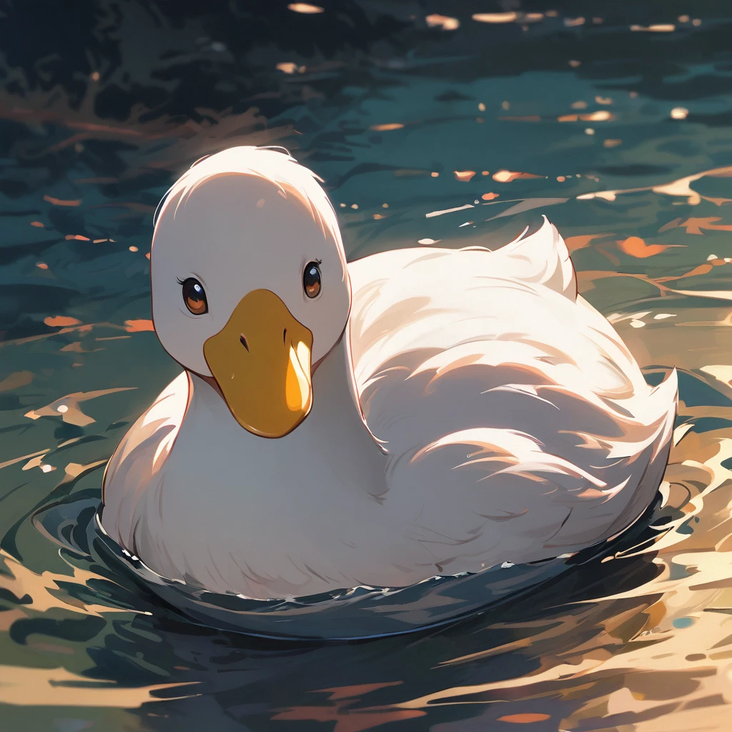 a duck