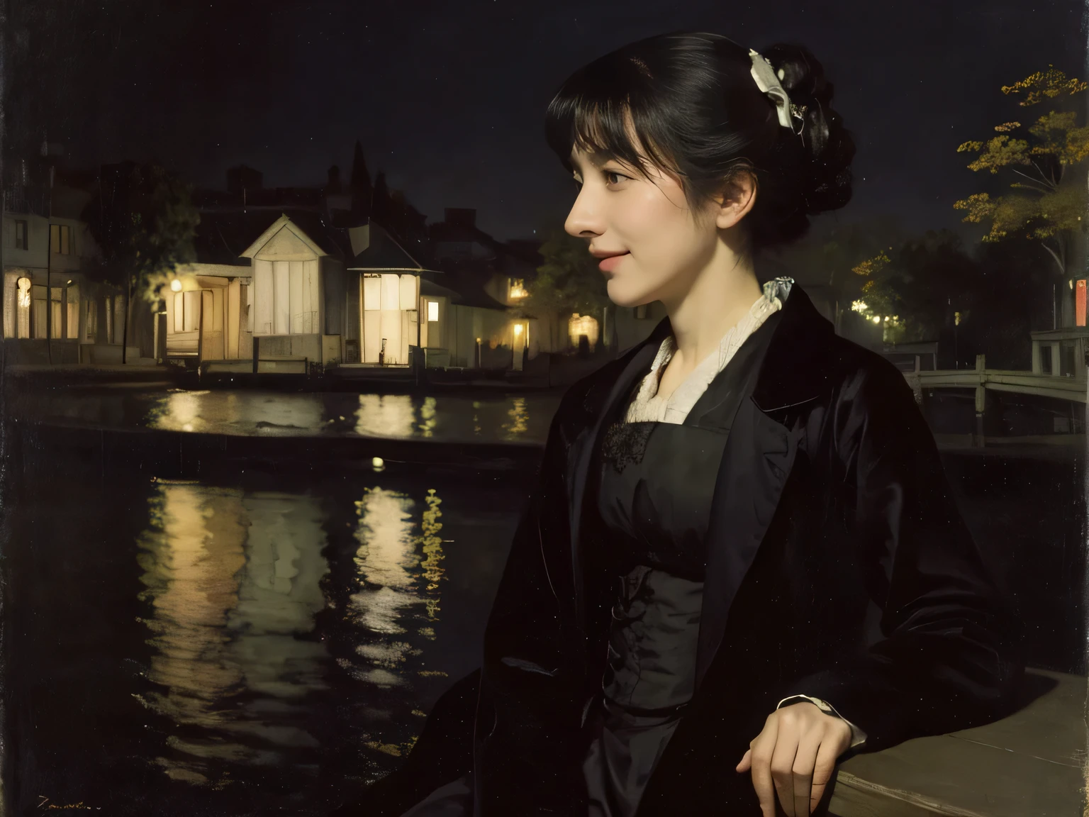 James Whistler's Nocturne.,smile