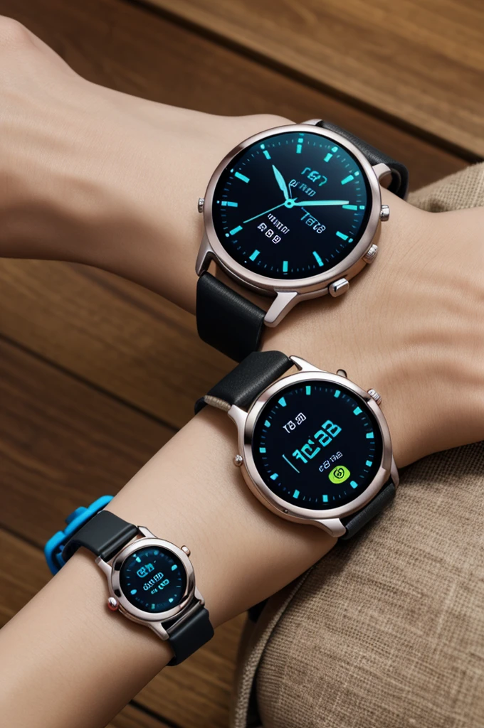 Smart Watch for Children It is a watch designed specifically for children, with security and connectivity features.
GPS Location Emergency Button Calls and Messages
