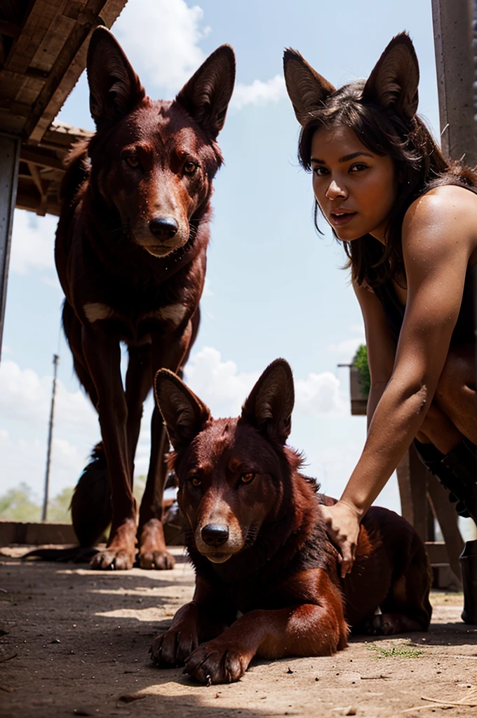 Crimson jackals
