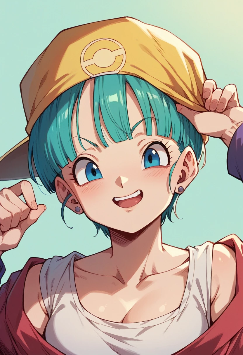 Crie a bulma do Dragon ball nua