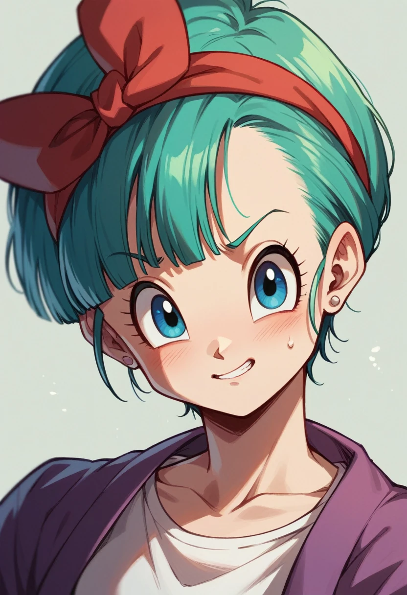 Crie a bulma do Dragon ball nua