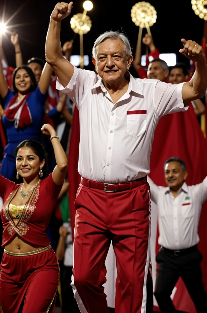 Amlo dancing