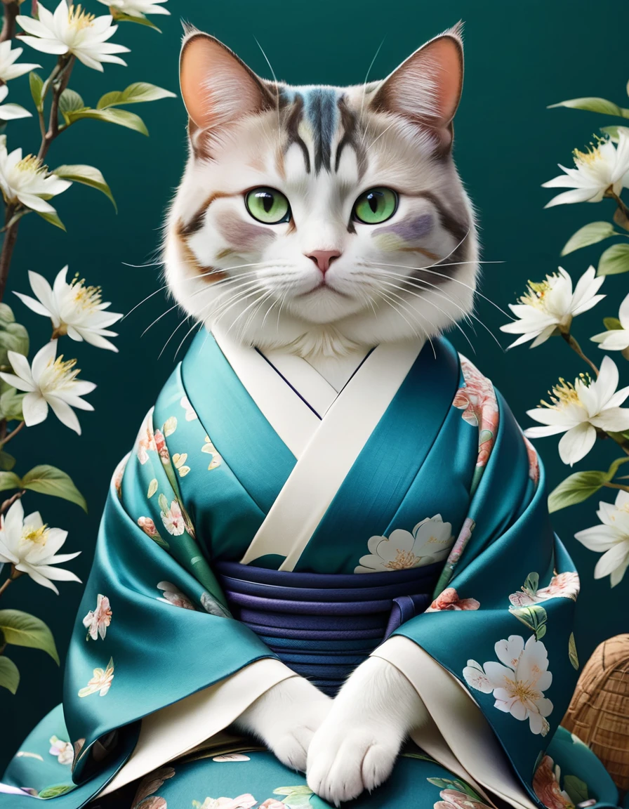 Noble calico cat,Baseball uniforms、reality,Anthropomorphic cat,2Standing on one leg facing forward、Role Settings,Ultra HD Graphics,Delicate face,8K,Magazine Cover,Baseball field background decoration,Strong color contrast,bright,green,