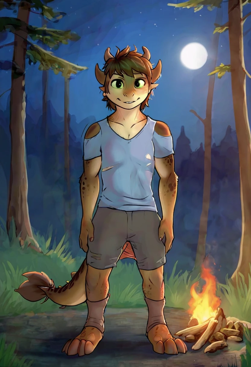 blue sky, outside, woods, night furry/(hiccup from how to train your dragon), male, eyes, hair,
BREAK (by zackary911, by braeburned, by haps), standing, (bytransform:1.2, transformation), clothes, human face,
BREAK 