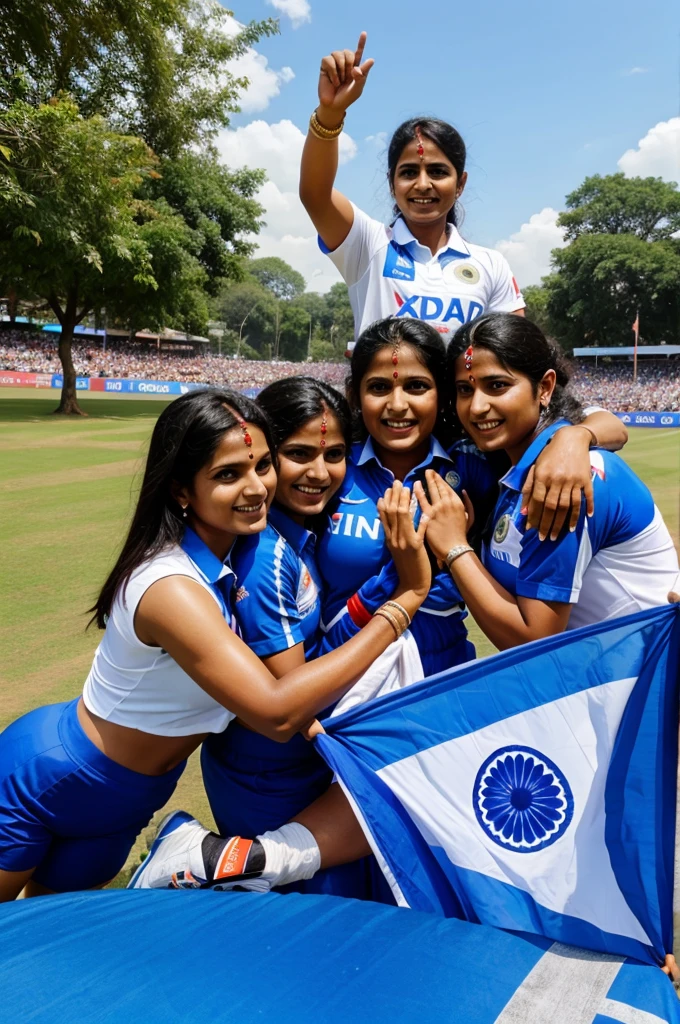 World xup celebration Indian team 