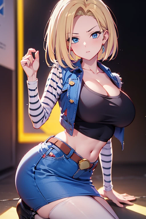 Android18 kyonyuu 4k HD image very big breasts