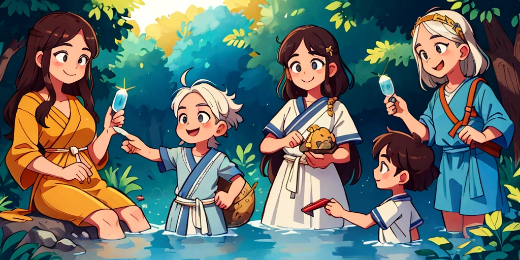 Socrates' take on parenting,smile,Greece,300 BC,In nature