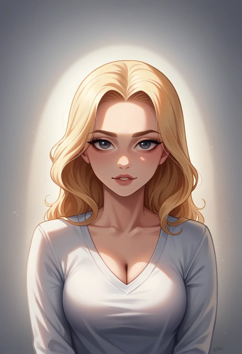 (8k, highest quality, best quality, masterpiece, height detail: 1.2),
1 girl, upper body, woman looks like (Margot Robbie), wearing boyfriend shirt and panties, (naked shirt, shirt pull), shy, half smiling, midday, from below --auto --s2