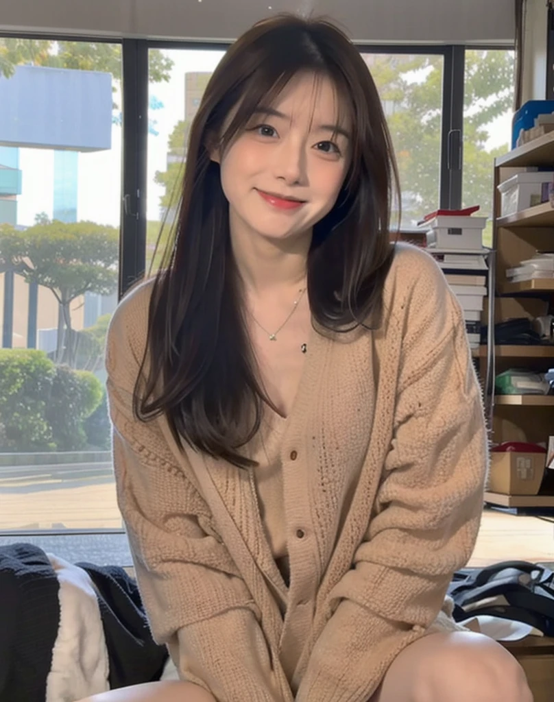 Highest quality、Face Focus、Soft Light、Ultra-high resolution、(Realistic:
1.4)、RAW Photos、
1 Japanese girl、alone、cute,(pupil、Light in your eyes)、Beautiful face in every detail、(Small box)、smile、Double teeth、(High resolution detail of human skin texture)、(Long Hair)、indoor、Clear、wakana sakai、
(Portraiture)(bikini)