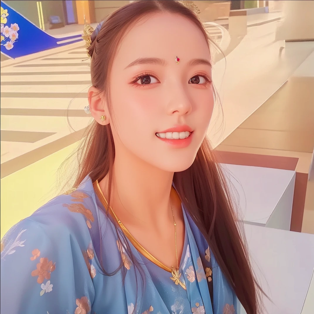 best quality, masterpiece, highres, 1girl,china dress,hair ornament,necklace, jewelry,Beautiful face,upon_body, tyndall effect,photorealistic, dark studio, rim lighting, two tone lighting,(high detailed skin:1.2), 8k uhd, dslr, soft lighting, high quality, volumetric lighting, candid, Photograph, high resolution, 4k, 8k, Bokeh,