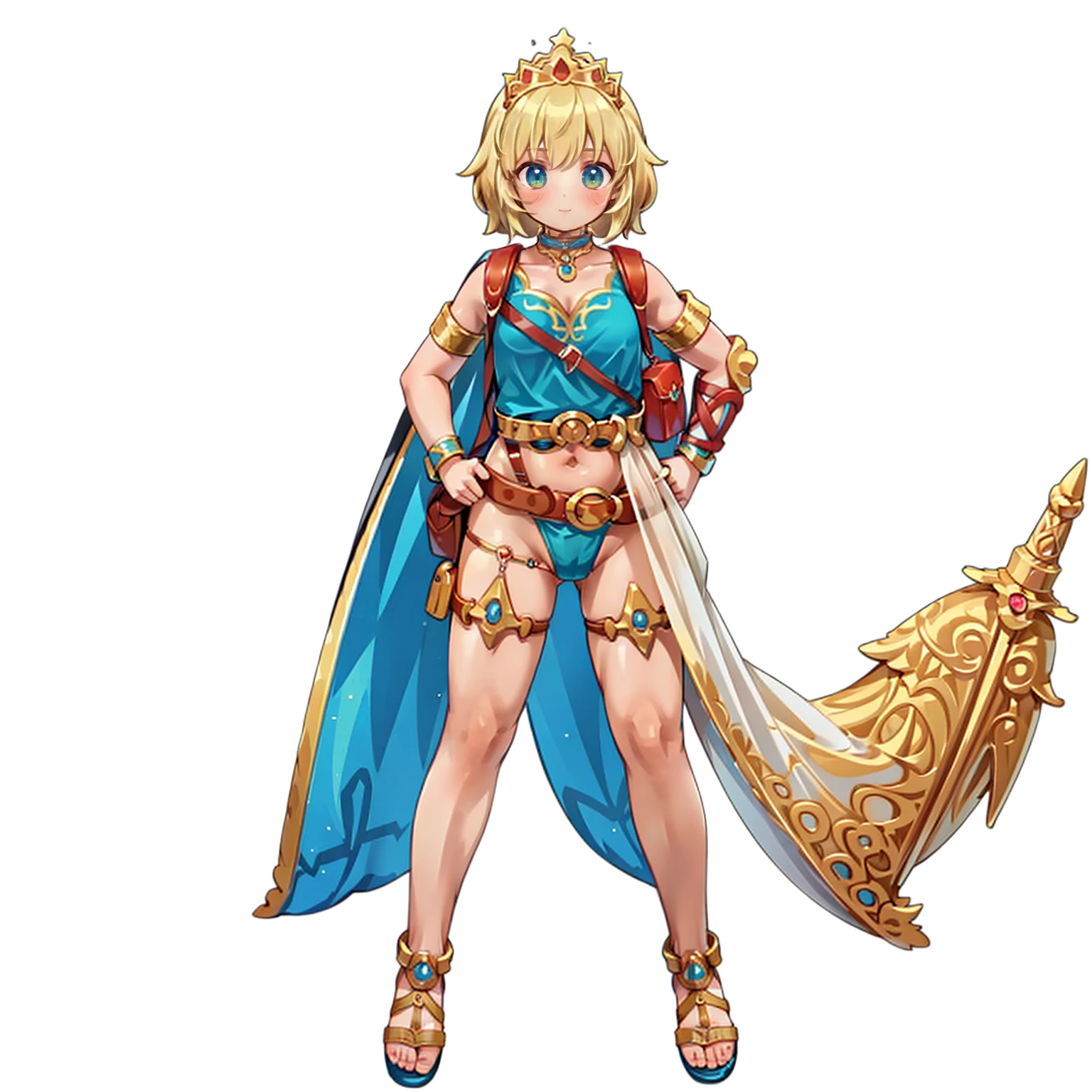 full body, whole body. 1solo (girl). slave fighter, loincloth standing, hands on hips
full body, whole body. 1solo (girl). slave fighter, loincloth standing, hands on hips, metal sandals, backpack, choker, big belt, view from below, feet together, bracers, tiara
