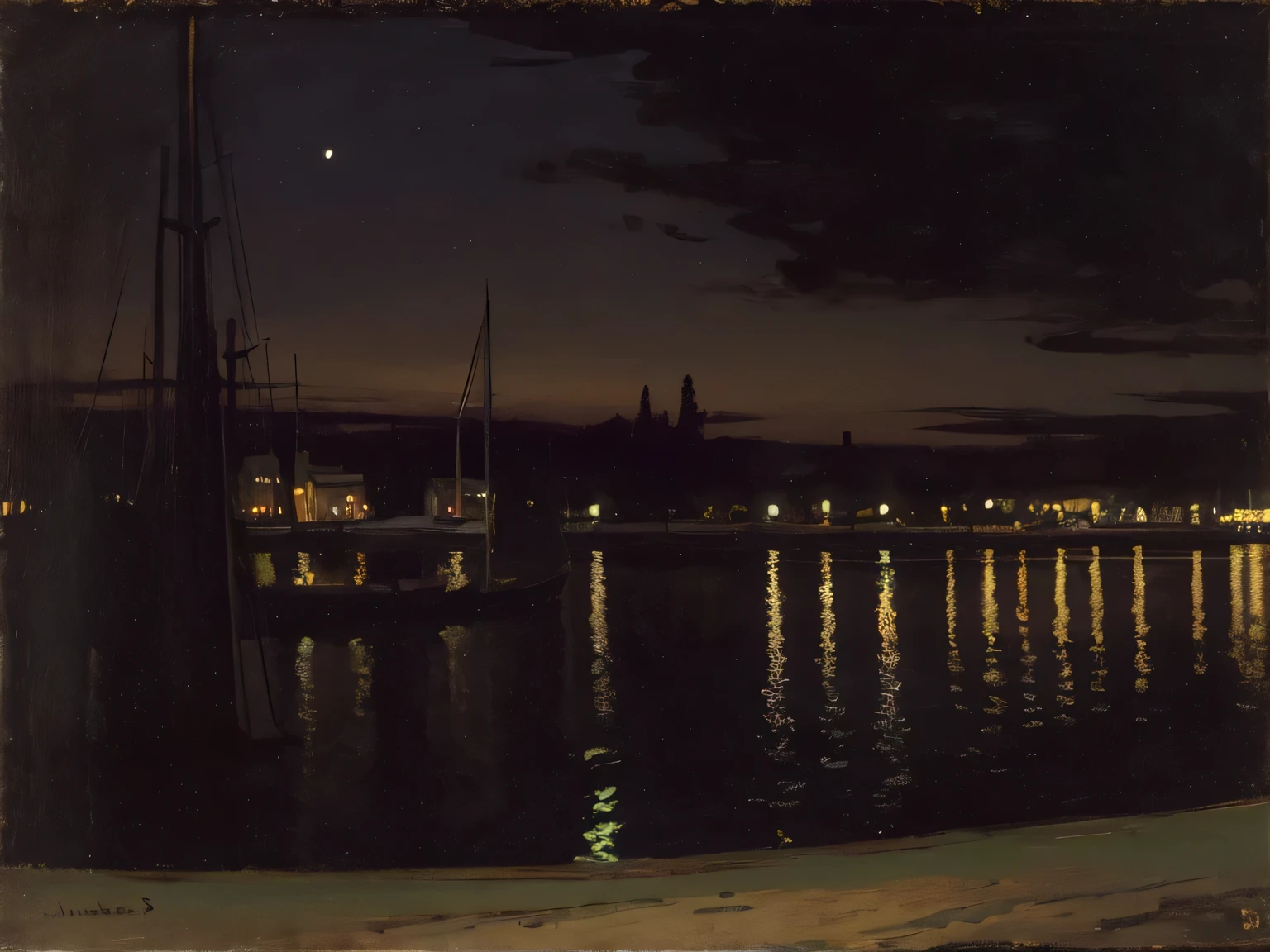James Whistler's Nocturne.