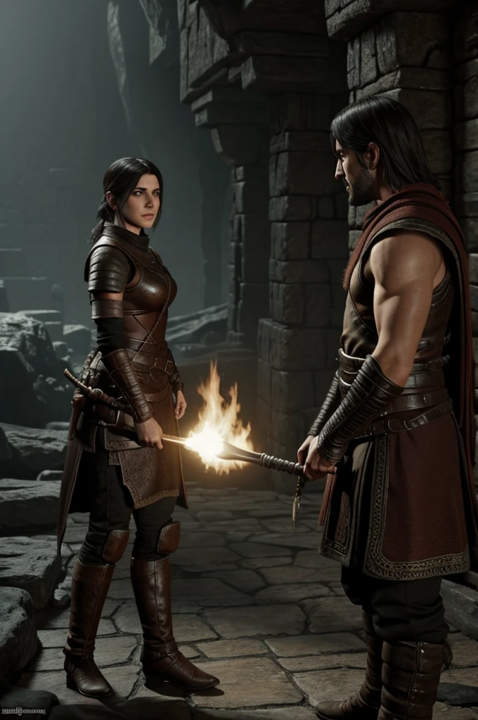 Dovahkiin follando a serana