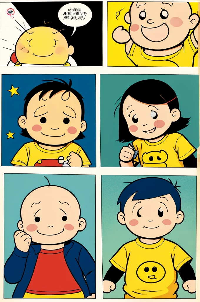 A comic of shinchan and me 3to 4 pages