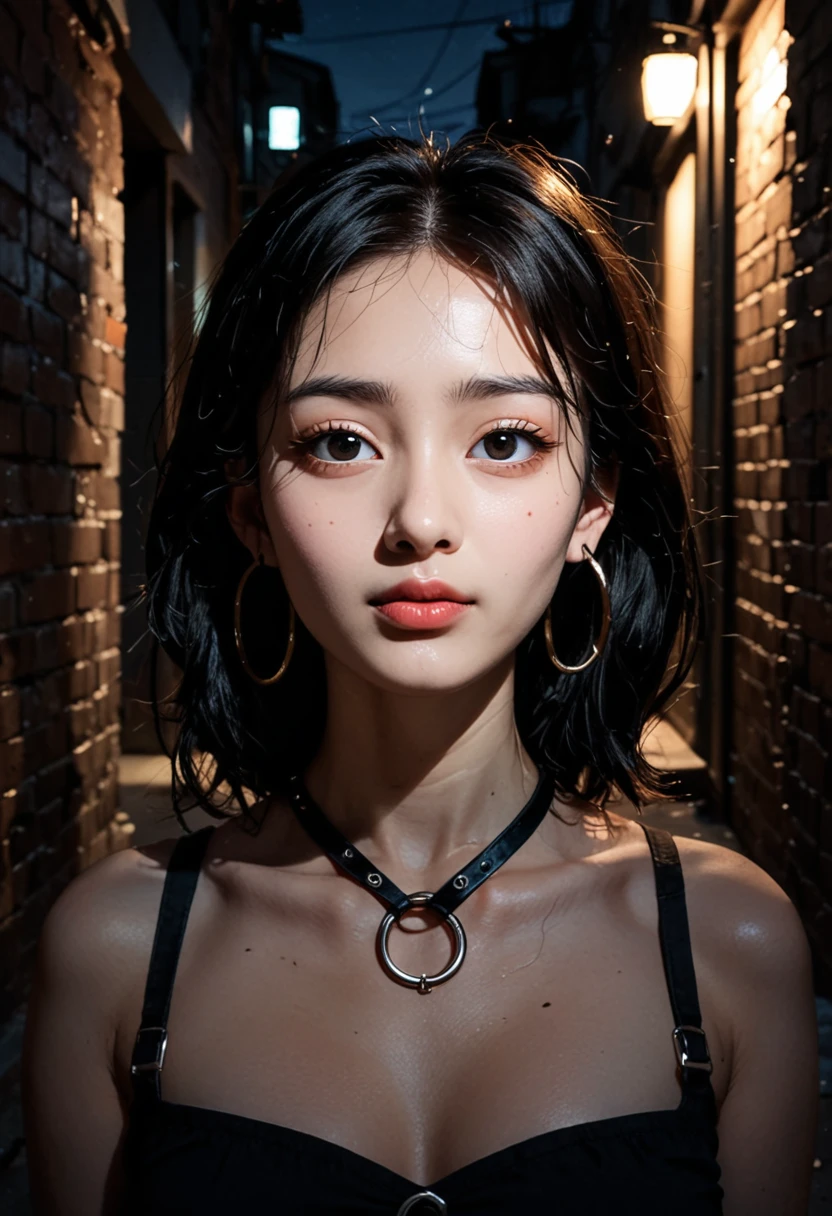 score_9,score_8_up,score_7_up,fine details in everything,KOREAN,KPOP,
portrait,(shadows:1.4),night,Dark Alleyways,o-ring,