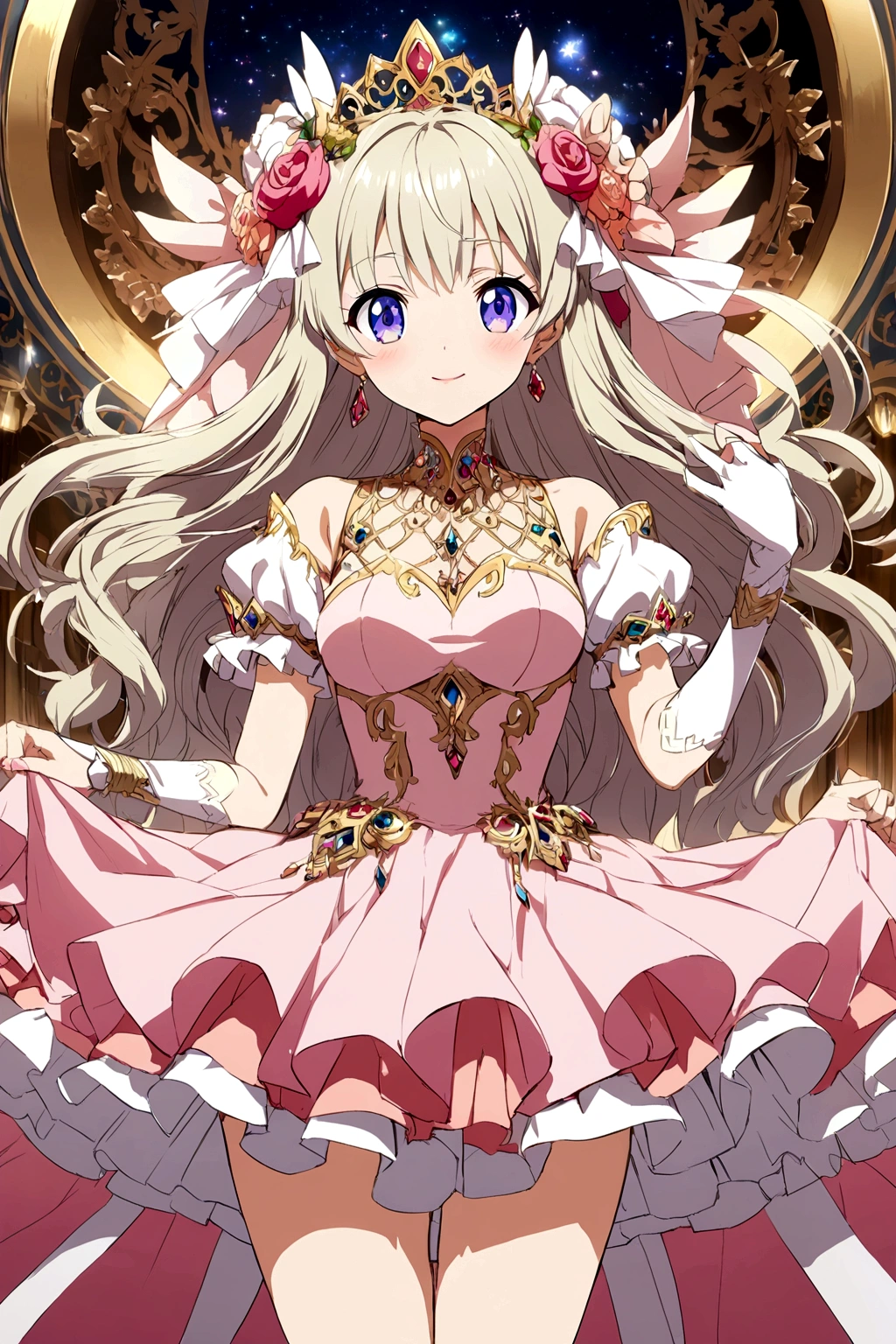 Princess anime short dress