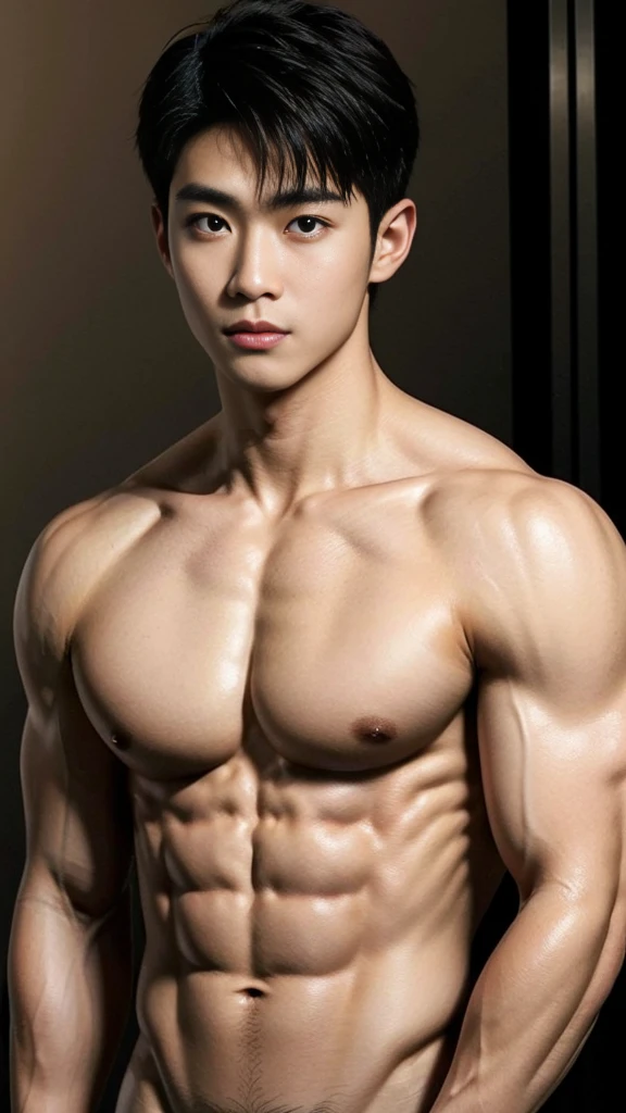 Film Masseter、well done、Asia、man、Age 25、young gay men、no tops、The upper body is naked.の、ผู้manที่เท่ห์、stalwart、eyes、Short details, good and high, etc.、large size、Authentic texture、The upper body is naked.、Big bulge、fitness trainer、Coaching feman clients