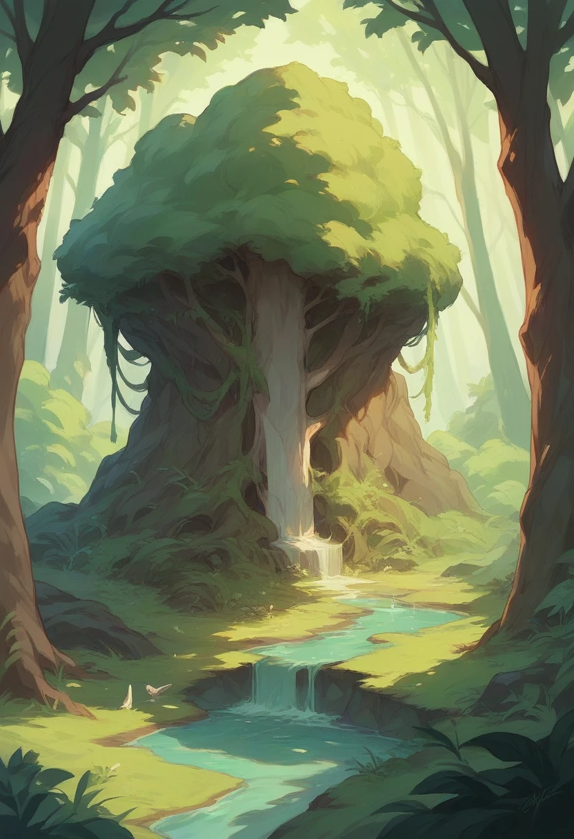 Make a beautiful forest video