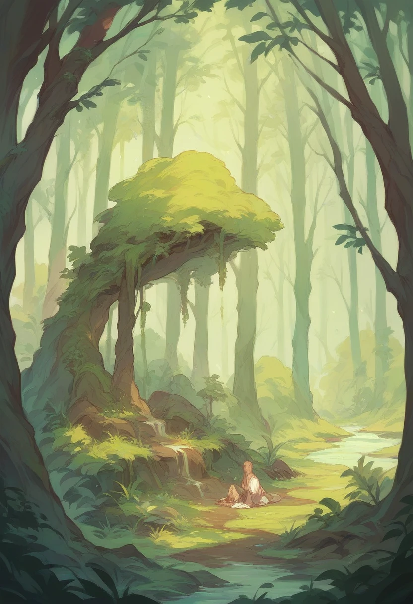 Make a beautiful forest video
