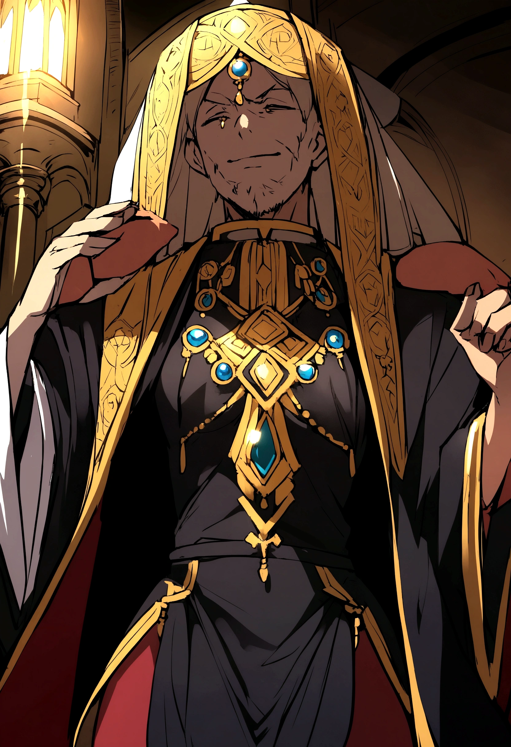 Black anime priest hentai 