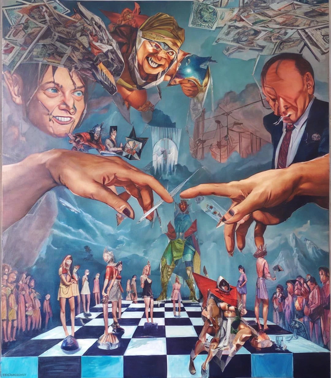 Distort with a realistic modern touch current Masons illuminati pyramid head matrix sacred universe