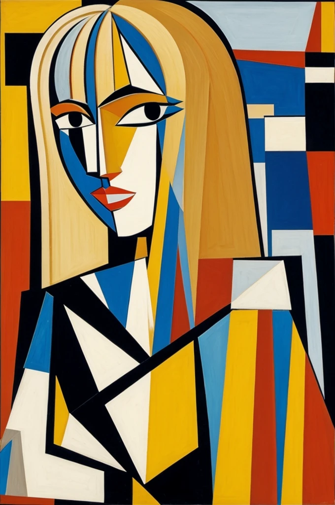 Blonde cubist 
