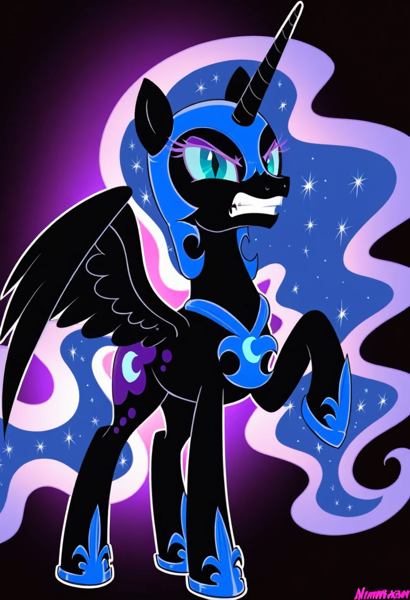 Nightmare moon angry pony 