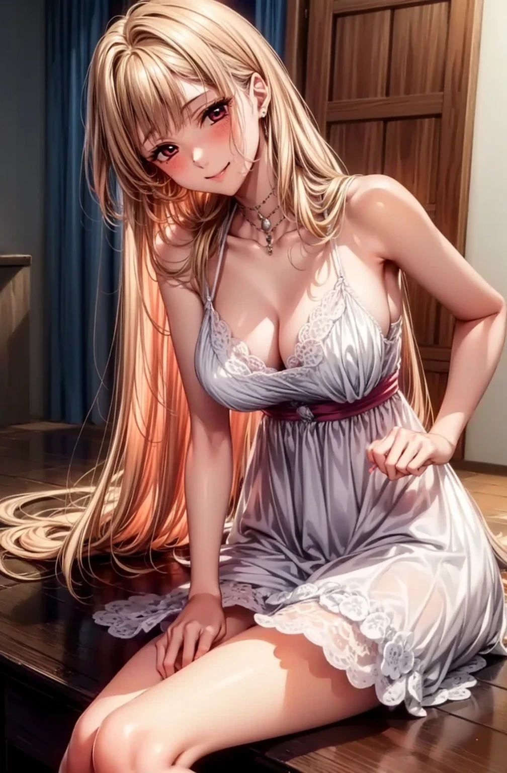 White lingerie