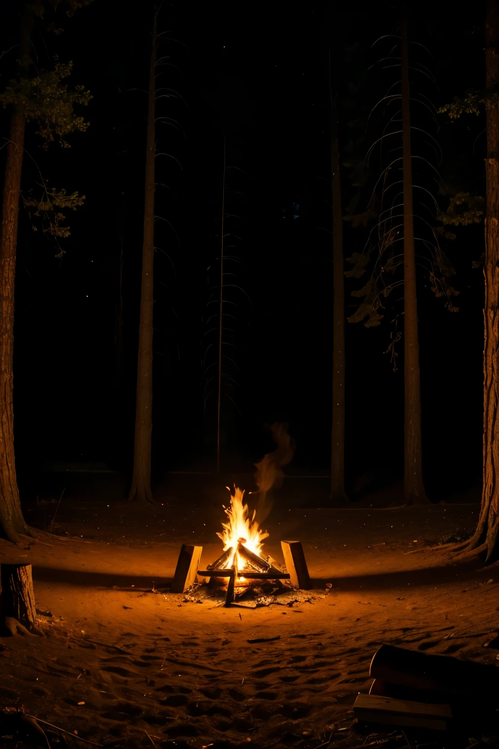 Put out the campfire