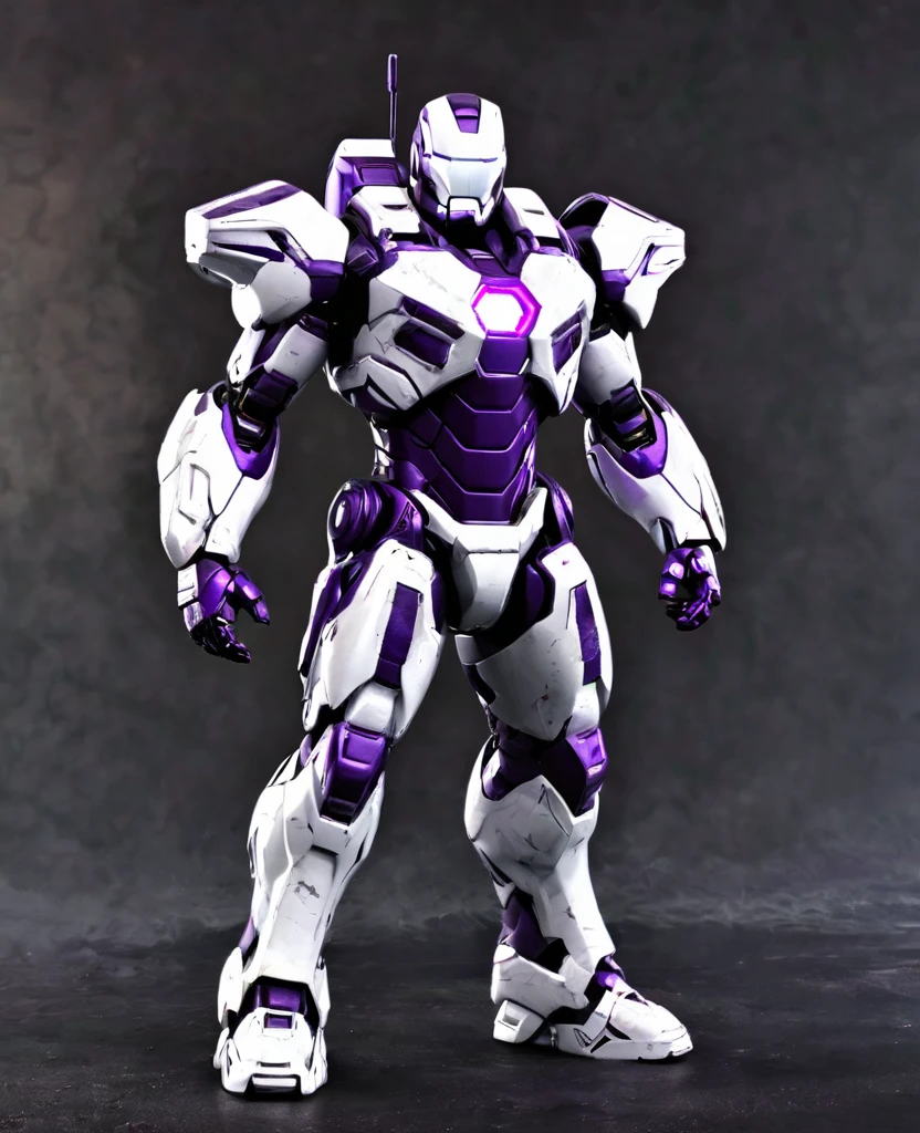 War machine, (purple and white random coloured), heroic, full body list, War machine style