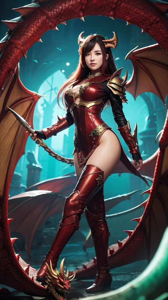 dragons woman victory