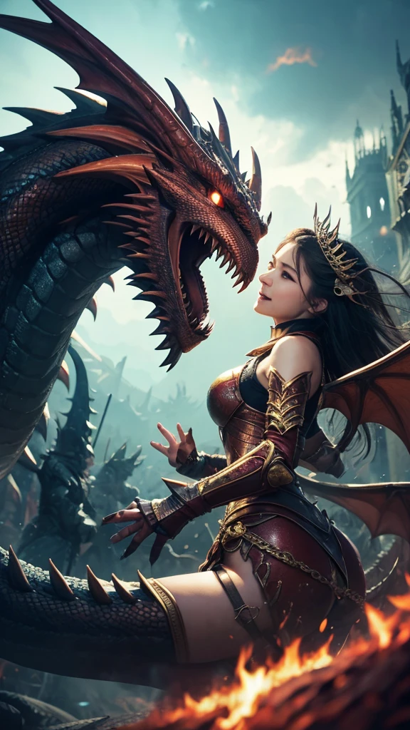dragons woman victory