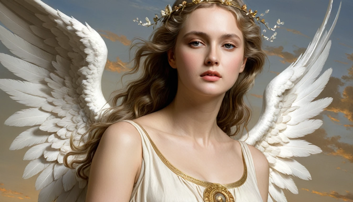 ((Top Quality)),((Masterpiece)), Angel, Neutral, Romanticism, Fine Art