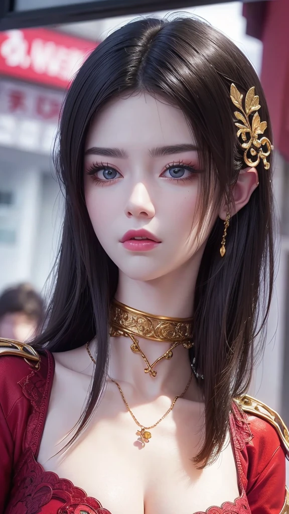 Changing to beautiful background with maintain ultra original face