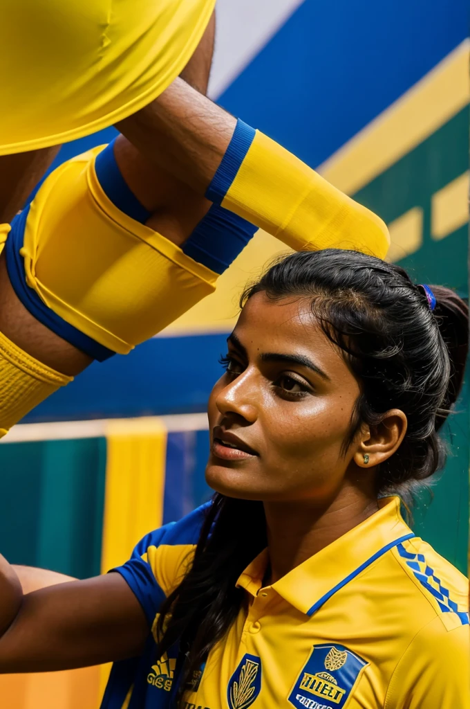 Kerala blasters with isl ttophy