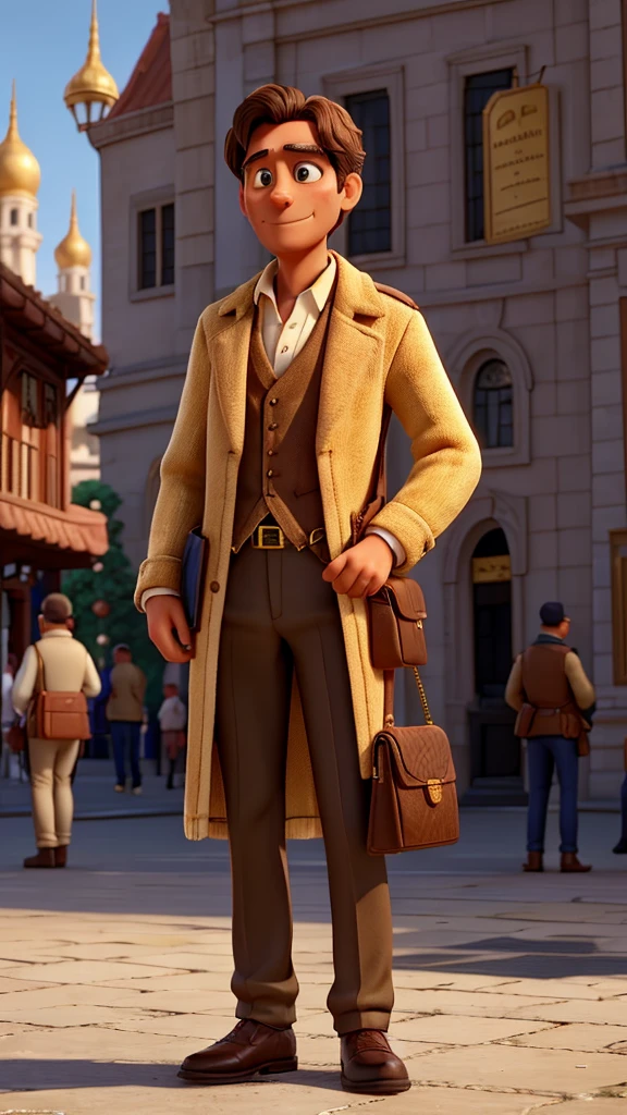 He placed a purse filled with gold coins on a busy street and watched in disguise. Many passed by; some even took a coin. Then, a poor man found the purse. Instead of keeping it, he took it to the palace to return it, believing someone had lost it.