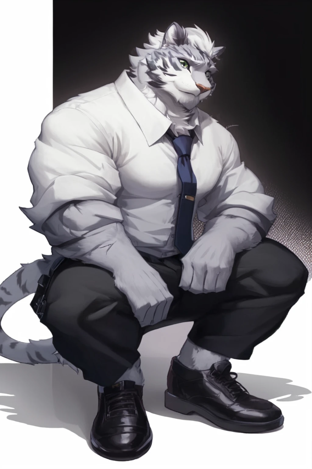 Close-up of man in white shirt and tie, (SFW) Work, Furry Characters, anthropology art, anthropology cat, professional furry, Strictly abide by, Hybrid Human / anthropology, Total commission, anthropology concept art, anthropology paw pov art, an anthropology cat, Wearing a suit