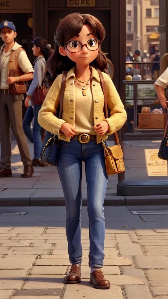 a purse filled with gold coins on a busy street and watched in disguise. Many passed by; some even took a coin.