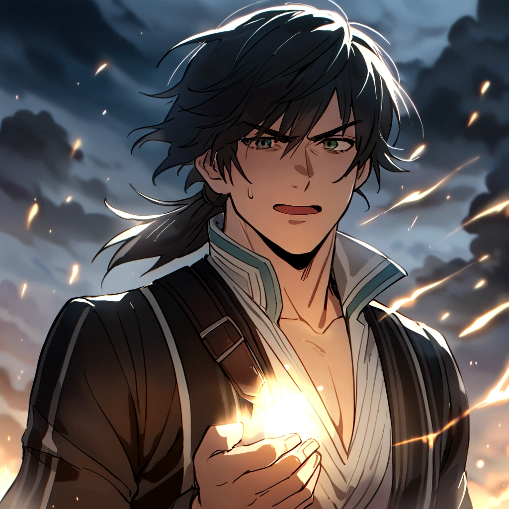 male. looks like flynn ryder, nationality like georgian, very funny, thunder