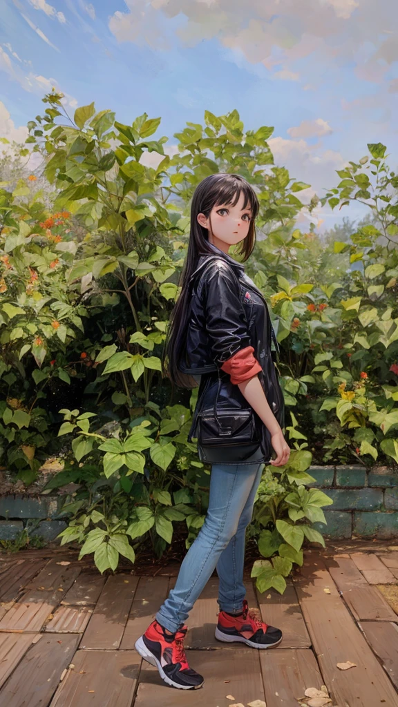 The girl