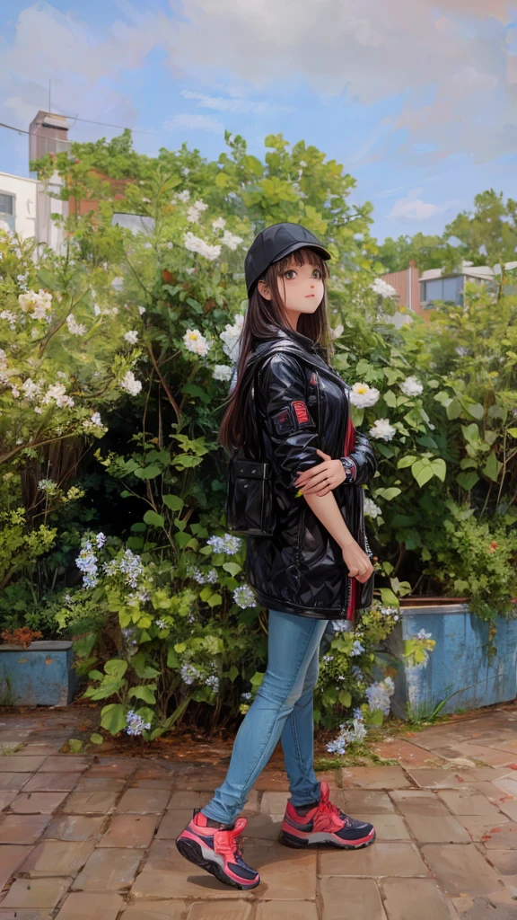 The girl 