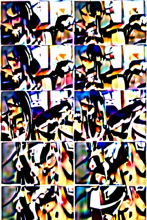 Sexy woman and Lots of cum, canteen, collage of many photos, very lustful poses