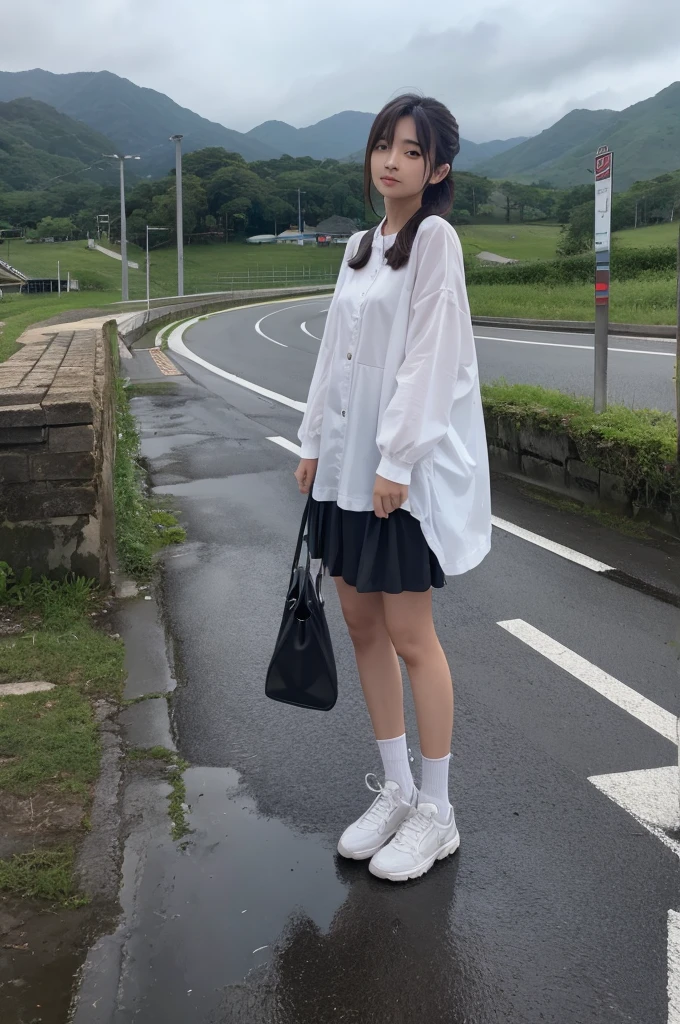 Reality，photo shoot、1 person Takako Zenba、15 years old、smile、
cute、Hairstyle up、
Show、
Show pubic hair、Show pussy、