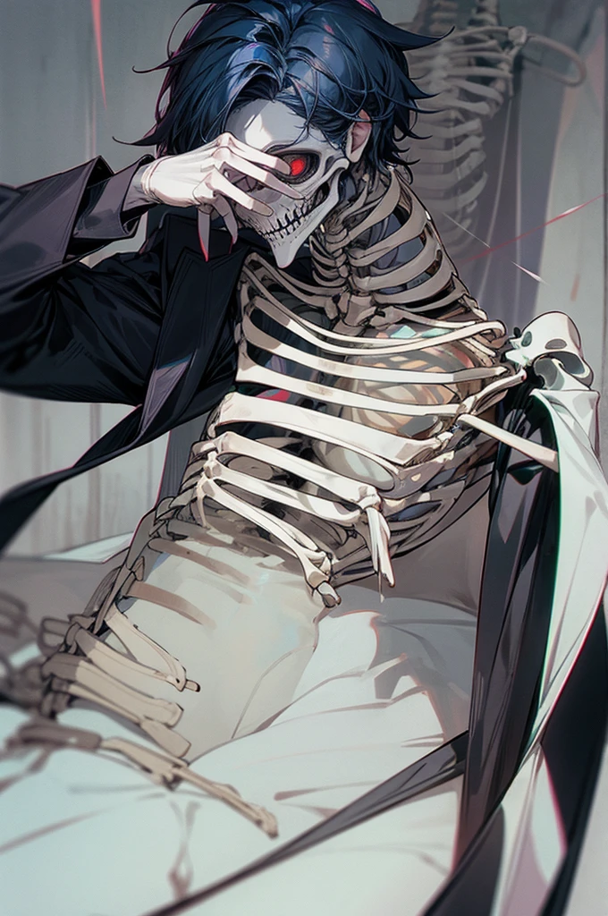 male mad soul/skeleton